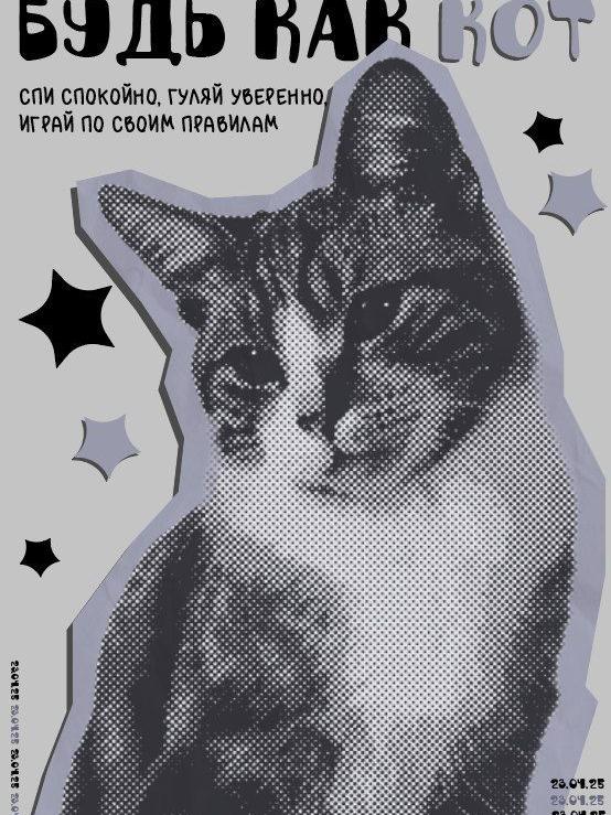 Будь как кот: спи спокойно, гуляй уверенно, играй по своим правилам.